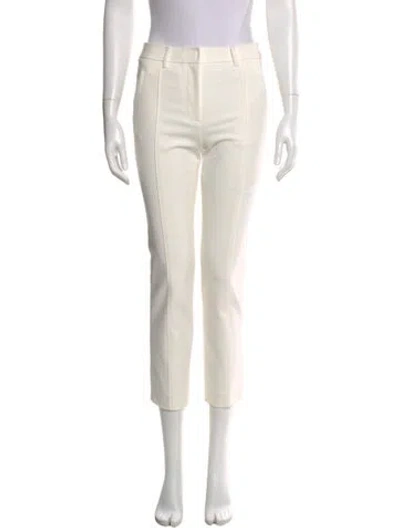 Pre-owned Tory Burch Skinny Leg Pants In Neutral
