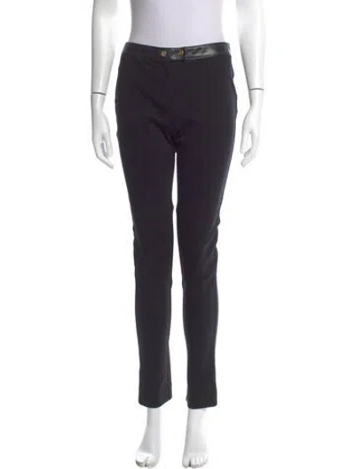 Pre-owned Tory Burch Skinny Leg Pants W/ Tags In Black