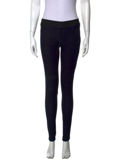 Pre-owned Tory Burch Skinny Leg Pants W/ Tags In Blue