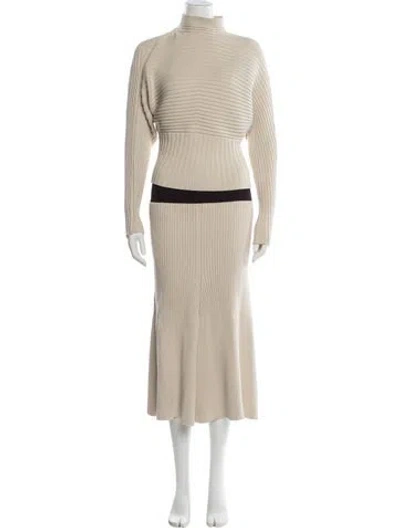 Pre-owned Tory Burch Skirt Set In Neutrals