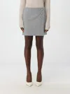 Tory Burch Skirt  Woman Color Grey In Grau