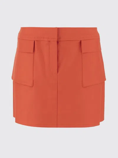 TORY BURCH SKIRT TORY BURCH WOMAN COLOR ORANGE,H23607004