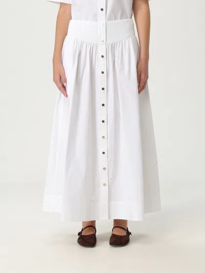 Tory Burch Skirt  Woman Color White