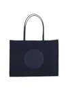 Tory Burch Sleek Polyamide Mini Shoulder Bag In Blue