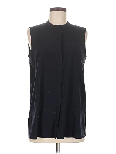 Pre-owned Tory Burch Sleeveless Blouse In Black