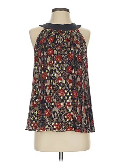 Pre-owned Tory Burch Sleeveless Blouse In Black