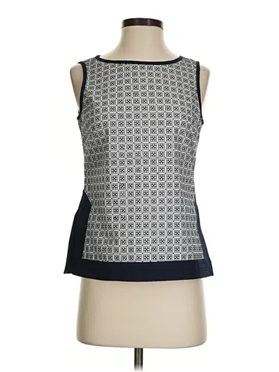 Pre-owned Tory Burch Sleeveless Blouse In Gray