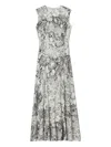 Tory Burch Printed Jersey Sleeveless Dress In Multi