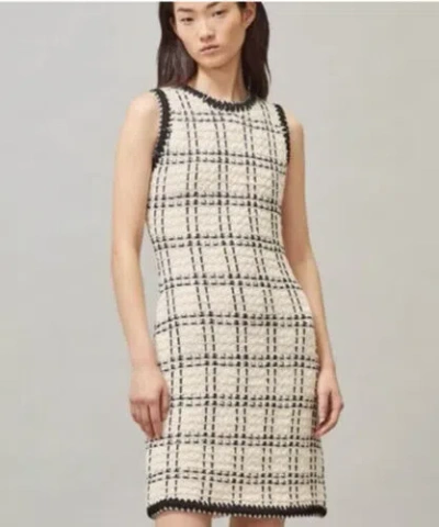 Pre-owned Tory Burch Sleeveless Tweed Dresssize: Small Retail $598 In Multicolor