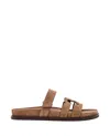 Tory Burch Ines Slides In Brown