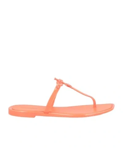 Tory Burch Slides And Slippers In Orange