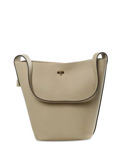 Tory Burch Slim Bucket Bag In Neutral