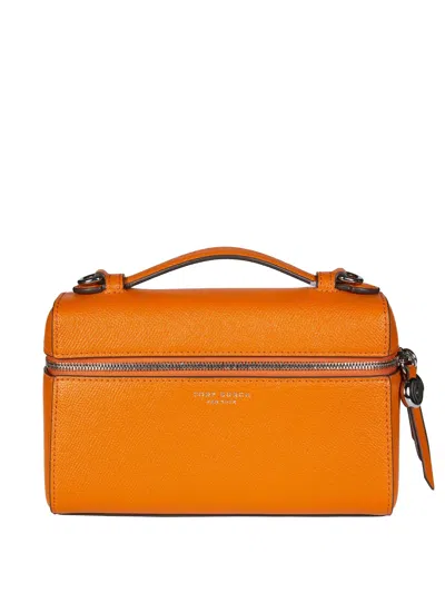 Tory Burch Slim Romy Top-handle Cross Body Bag In Orange