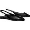 Tory Burch Slingback Cap Toe Flat