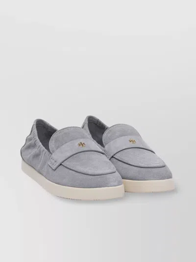TORY BURCH SLIP-ON LOAFERS SUEDE FINISH