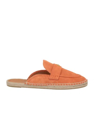 Tory Burch Slip-on Flip-flops In Orange