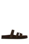 Tory Burch Slippers In Brown