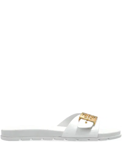 TORY BURCH SLIPPERS WITH GOLD BUCKLE TORY BURCH