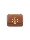 Tory Burch Eleanor Schultertasche Convertible Klein Aus Braunem Leder In Brown