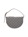 Tory Burch Small Bag "t Monogram Baloon" In Blue