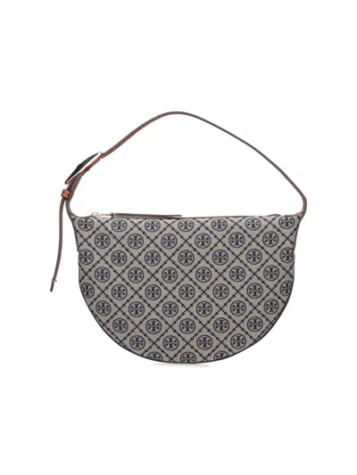Tory Burch Small Bag "t Monogram Baloon" In Blue
