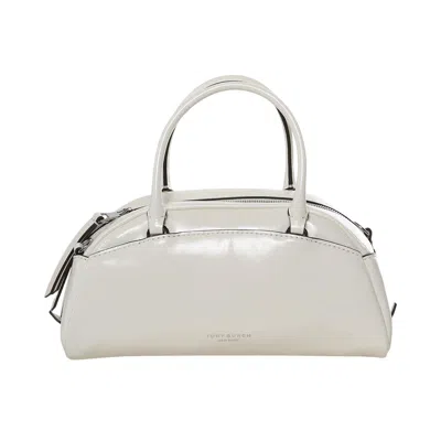 Pre-owned Tory Burch Small Bowler 'bianco' | White | Women's Size Onesize