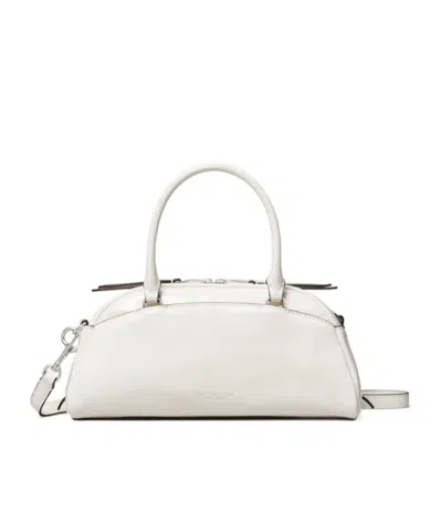 Tory Burch Small Bowler Tote Bag In Purple