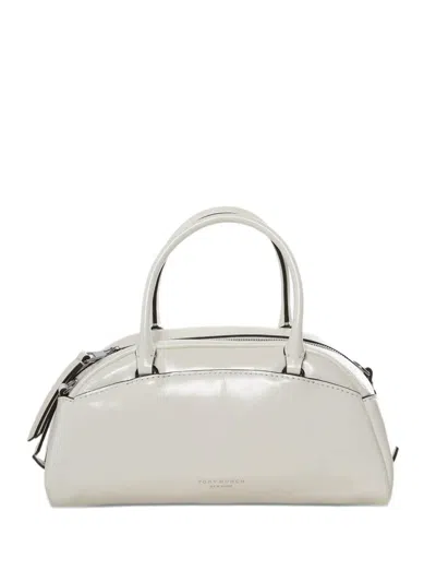 Tory Burch Small Bowler Tote Bag In White