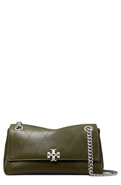 Tory Burch Charlie Small Shoulder Bag -  - Leather - Khaki