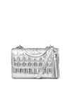 Tory Burch Small Convertible Shoulder Bag In Silver