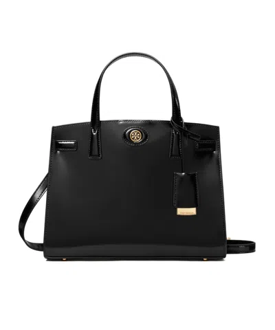 Tory Burch Small Double Handle Shoulder Bag In Black