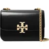 Tory Burch Small Eleanor Leather Crossbody Bag In Black