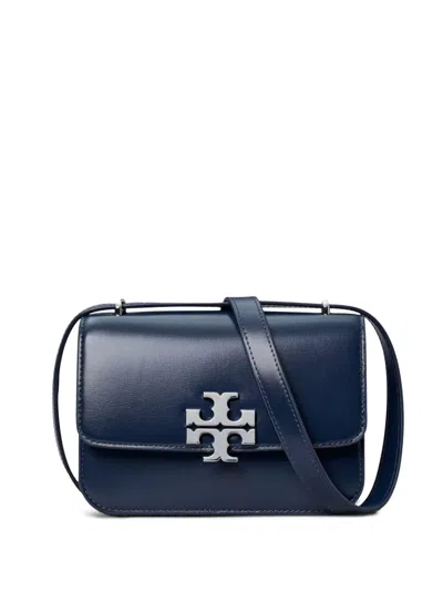 Tory Burch Small Eleanor Convertible Shoulder Bag In Blue