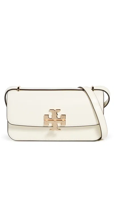 Tory Burch Small Eleanor Convertible Shoulder Bag Warm White