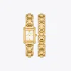 Tory Burch The Eleanor 3-in-1 Watch With Gold-tone Stainless Steel In Gold
