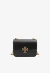 Tory Burch Small Eleanor Leather Crossbody Bag In Black