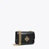Tory Burch Small Eleanor Shoulder Bag With Chain Strap In Black