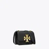 Tory Burch Small Eleanor Pebbled Bag In Black