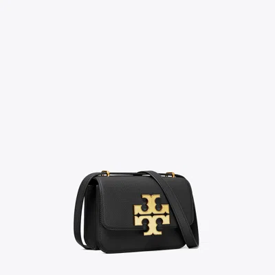 Tory Burch Small Eleanor Pebbled Bag In Black