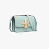 Tory Burch Small Eleanor Pebbled Bag In Larimar