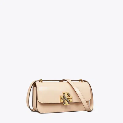 Tory Burch Small Eleanor Rectangular Bag In Rose Pink