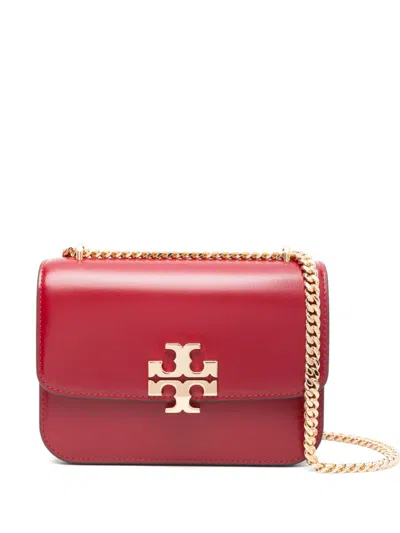 Tory Burch Small Eleanor Shoulder Bag In 600 - Ruby