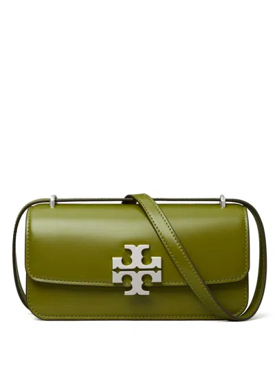 Tory Burch Small Eleanor Shoulder Bag In 绿色