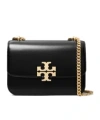 Tory Burch Eleanor Small Convertible Shoulder Bag In Black