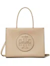 Tory Burch Small Ella Tote Bag In Neutrals
