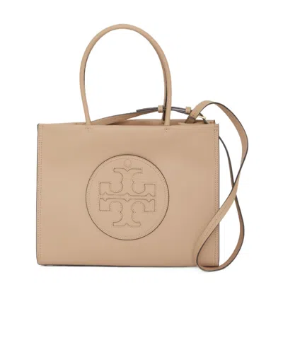 Tory Burch Small Ella Bio Tote Bag In Nude