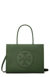 Tory Burch Small Ella Bio Double-t Tote Bag In Green