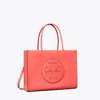 Tory Burch Small Ella Bio Tote In Coral Crush