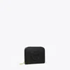 Tory Burch Small Ella Bio Zip Wallet In Black