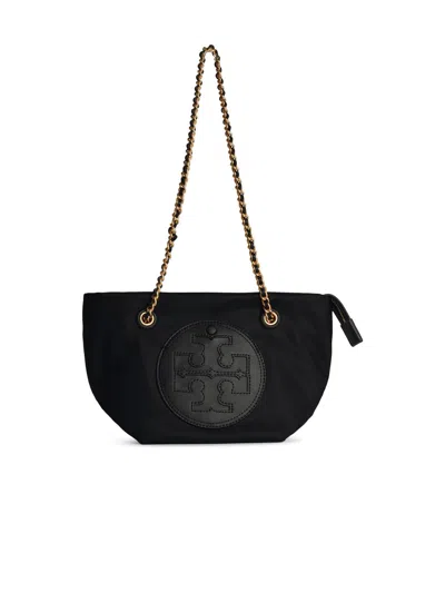 Tory Burch Small Ella Black Nylon Bag